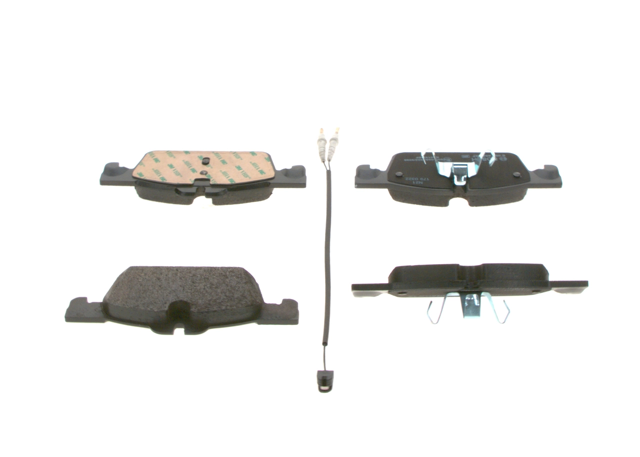 Купити 0986494527 Bosch Колодки гальмівні передні, дискові