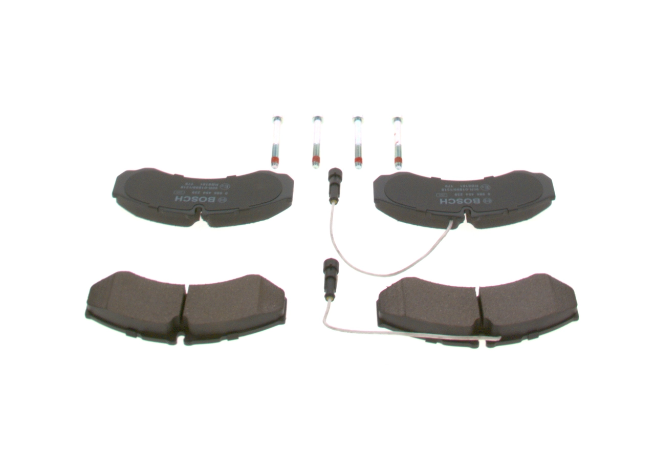 Задні гальмівні колодки Bosch 0986494239 ціна, від 26.49 USD
