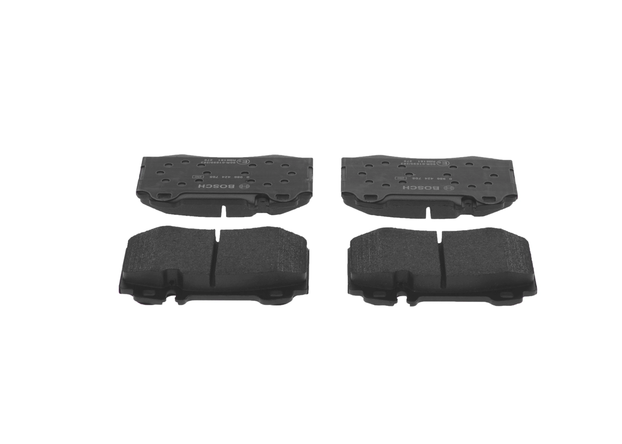 0986424705 Bosch Передні гальмівні колодки
