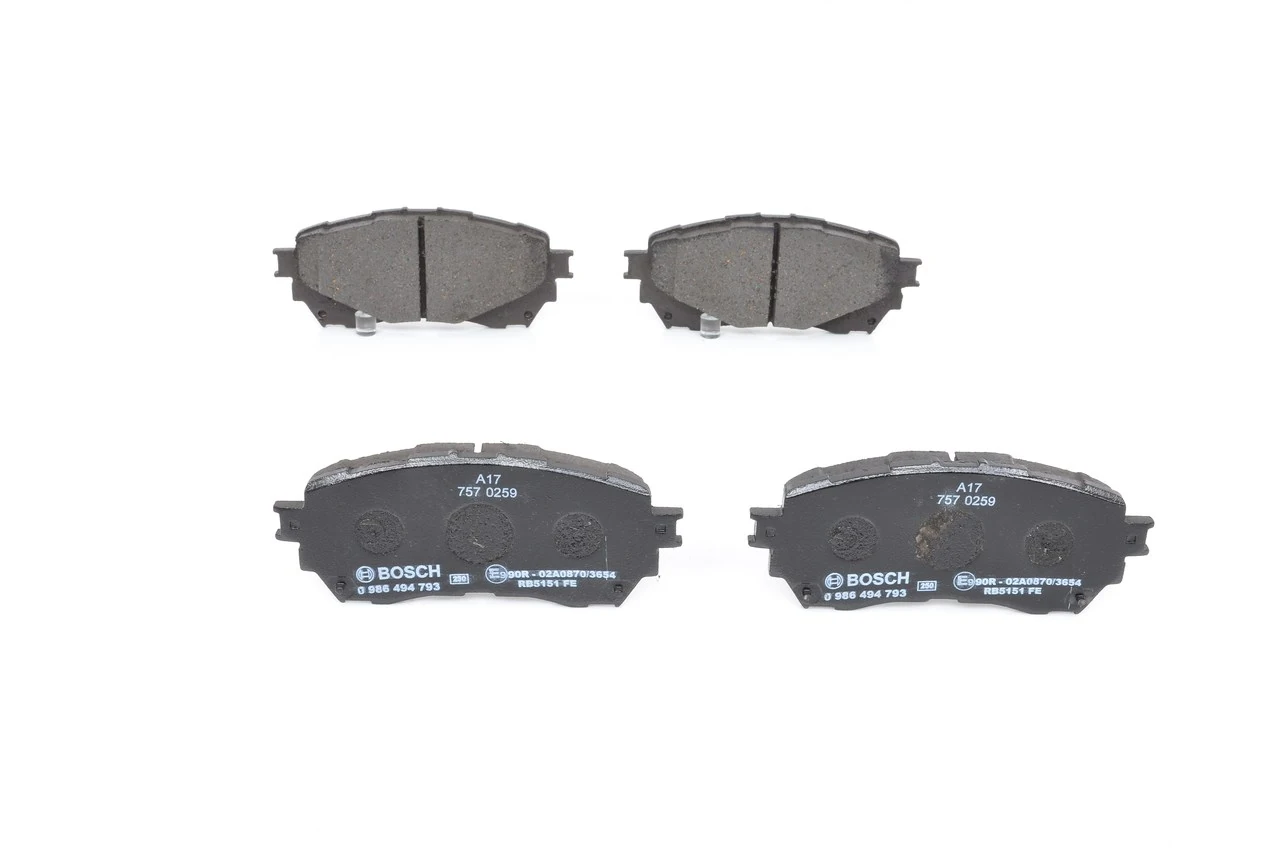 Гальмівні колодки Bosch 0986494793 ціна, від 32.60 USD