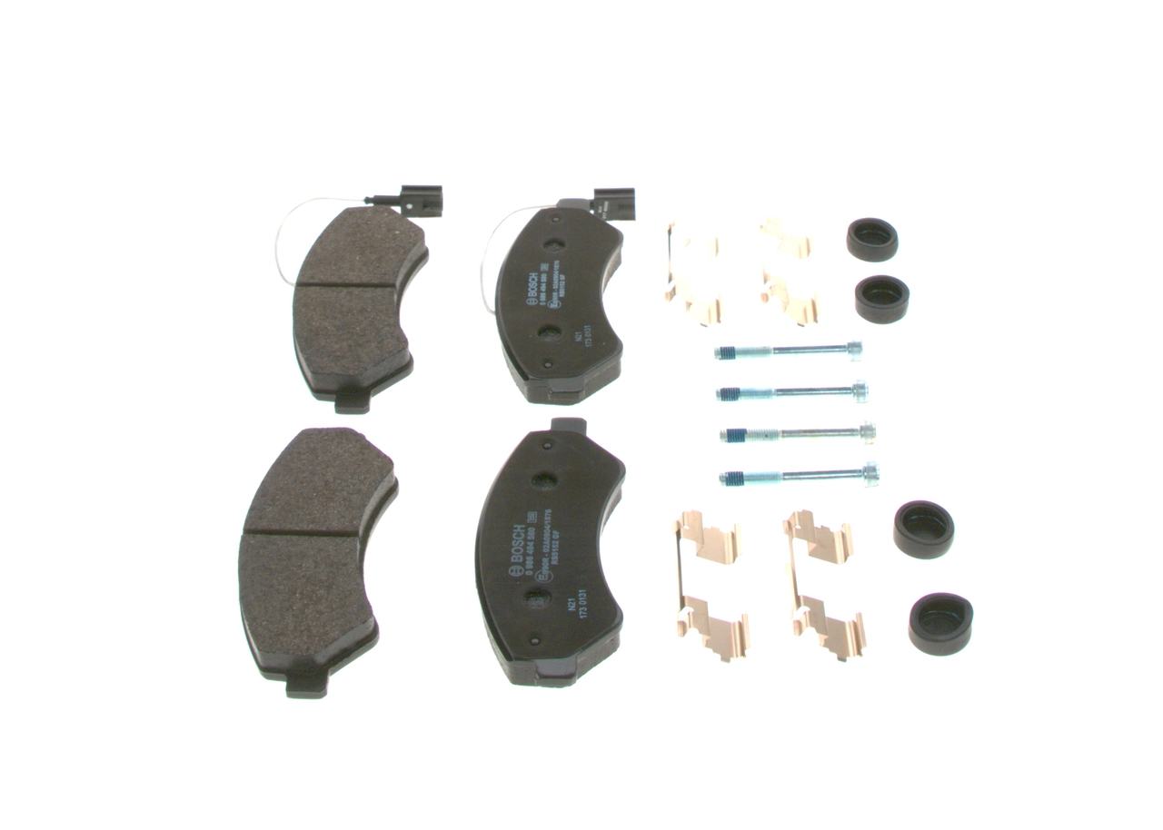 0986494580 Bosch Передні гальмівні колодки