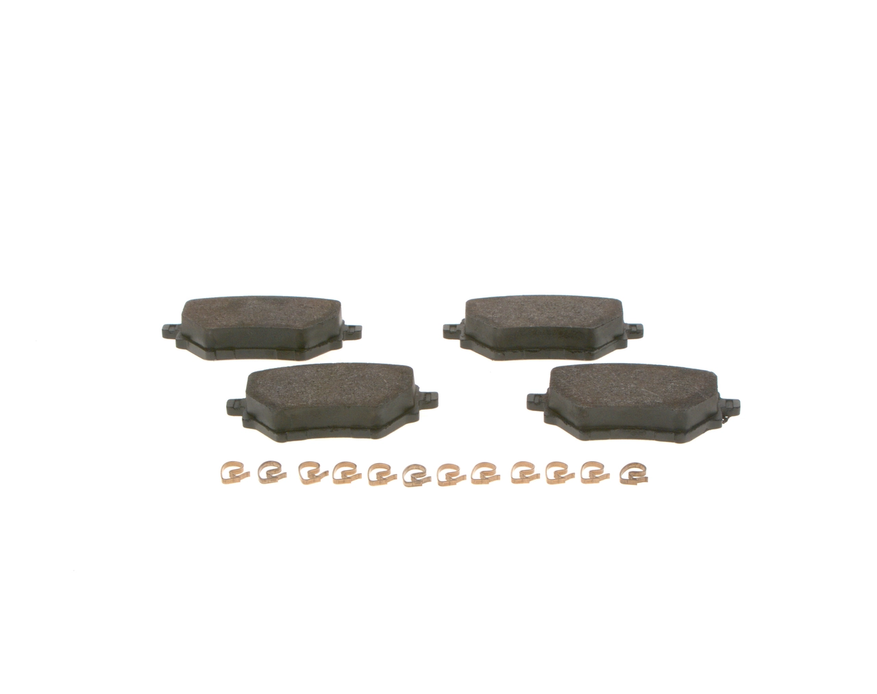 0986494716 Bosch Колодки гальмівні задні, дискові