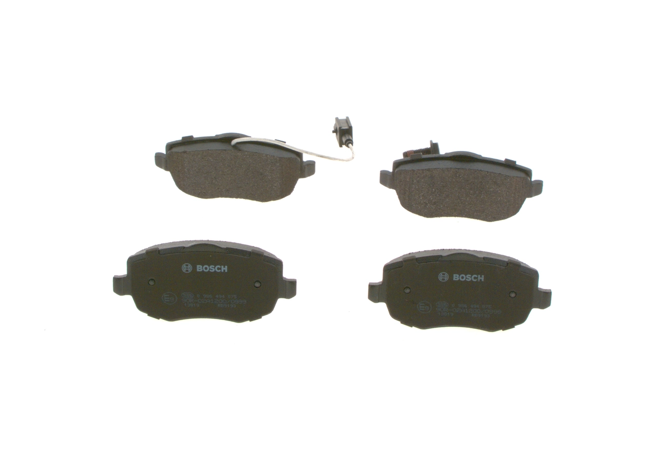 Гальмівні колодки Bosch 0986494075 ціна, від 28.99 USD