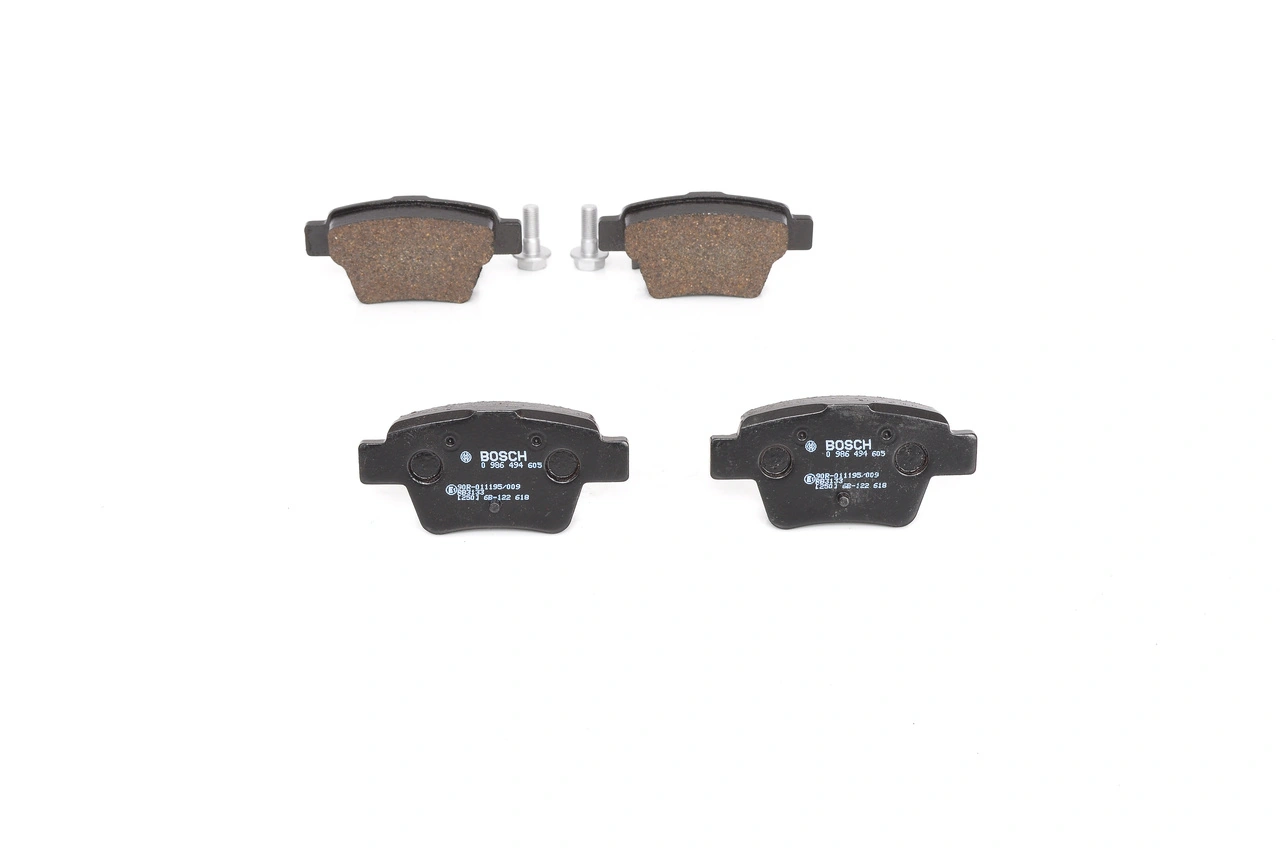 Задні гальмівні колодки 0986494605 Bosch