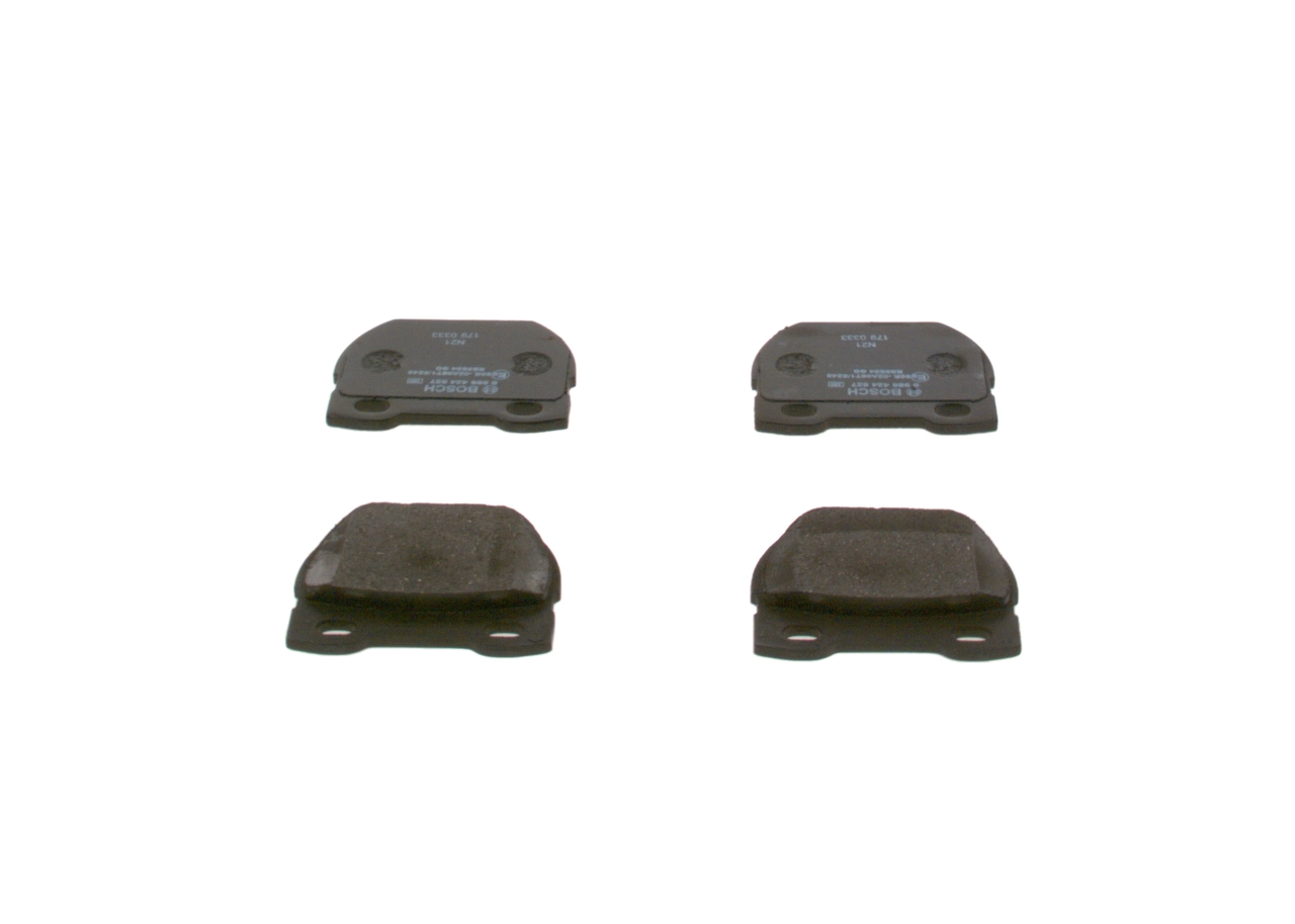 0986424827 Bosch Колодки гальмівні задні, дискові