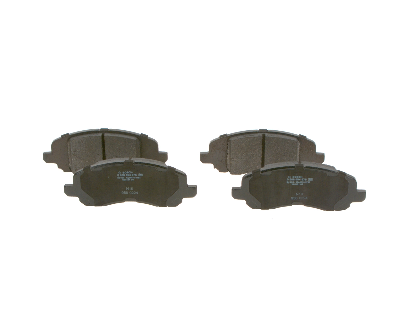 Передні тормозні колодки 0986494575 Bosch