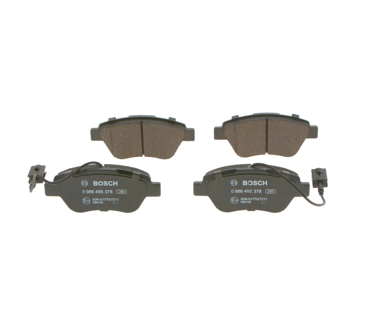 Тормозні колодки Bosch 0986495378