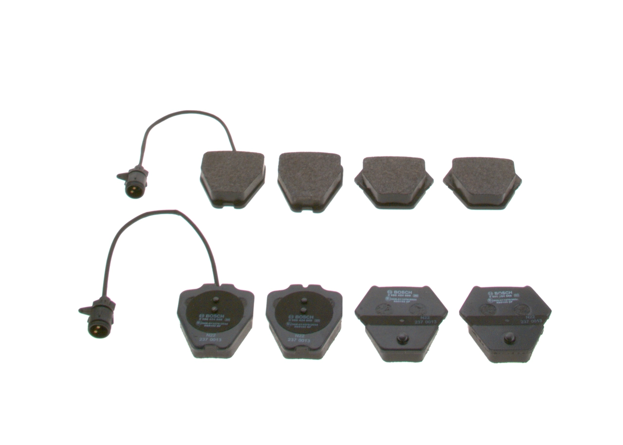 0986424689 Bosch Передні гальмівні колодки