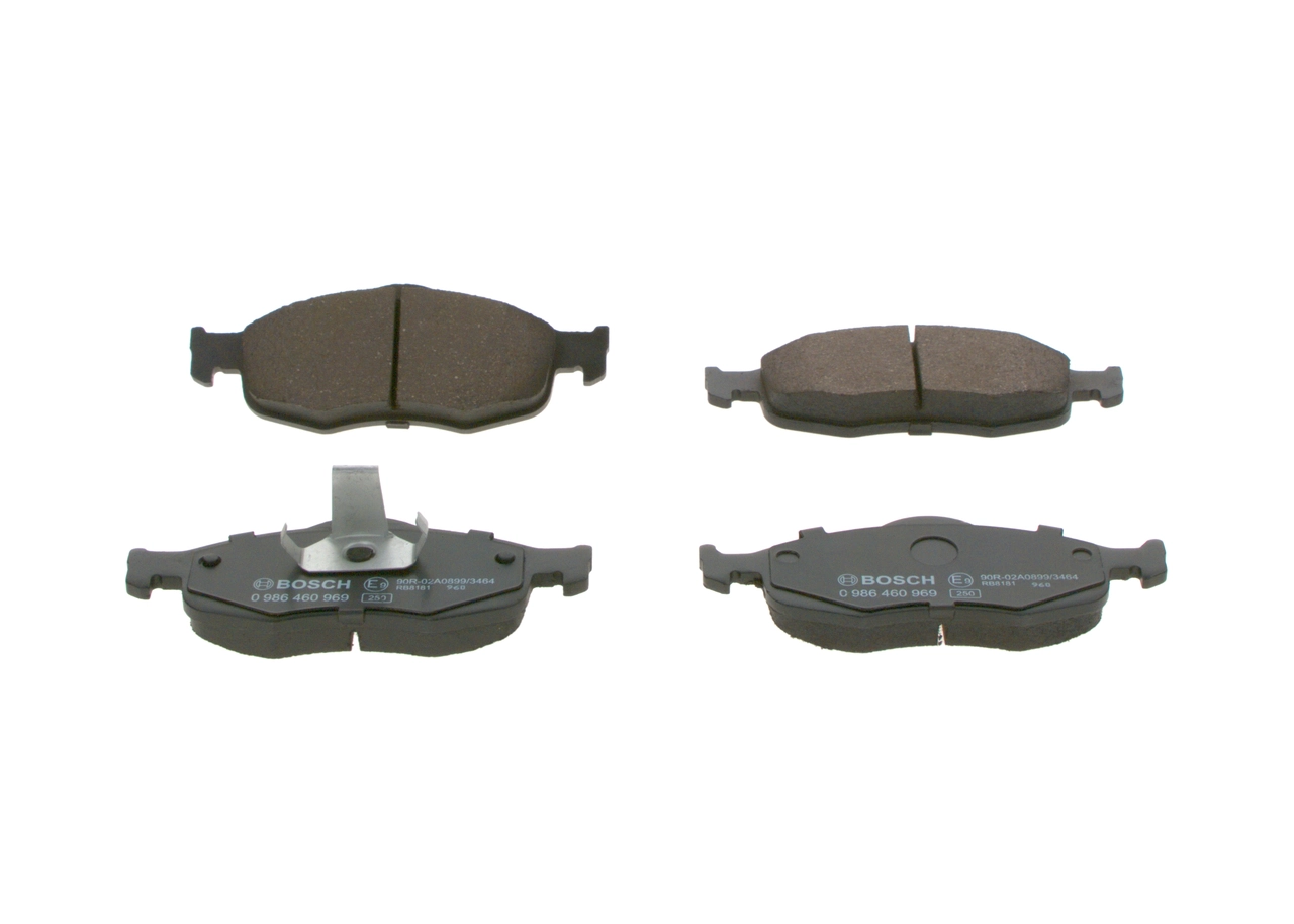 Гальмівні колодки Bosch 0986460969 ціна, від 23.82 USD