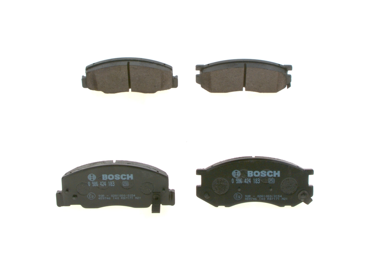 Гальмівні колодки Bosch 0986424183 ціна, від 27.27 USD