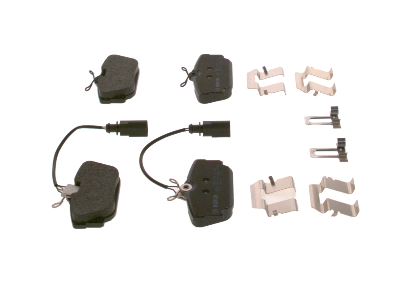 0986494529 Bosch Колодки гальмівні задні, дискові