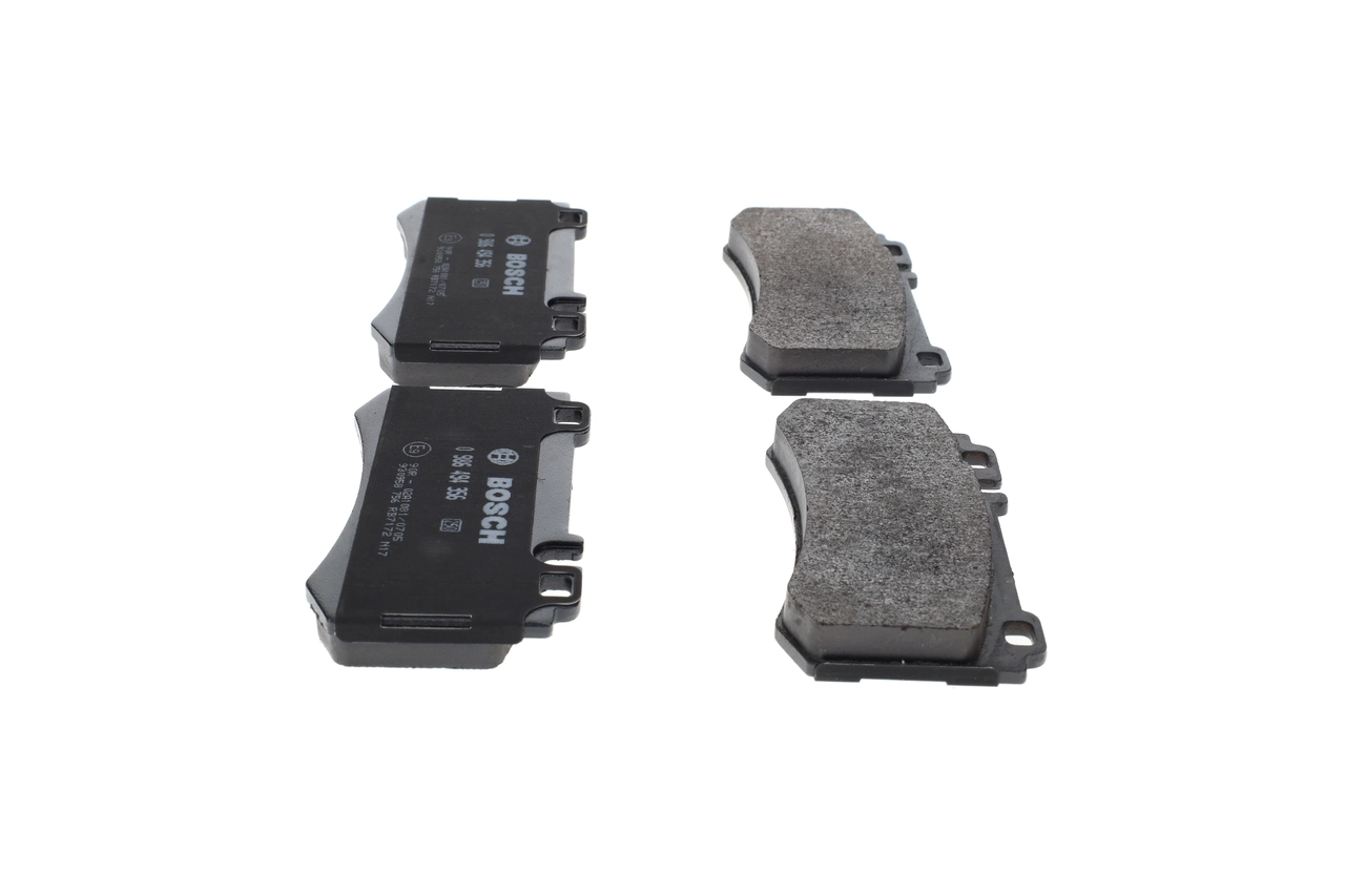 0986494356 Bosch Колодки гальмівні задні, дискові