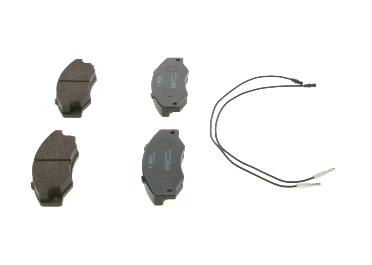0986460953 Bosch Передні гальмівні колодки