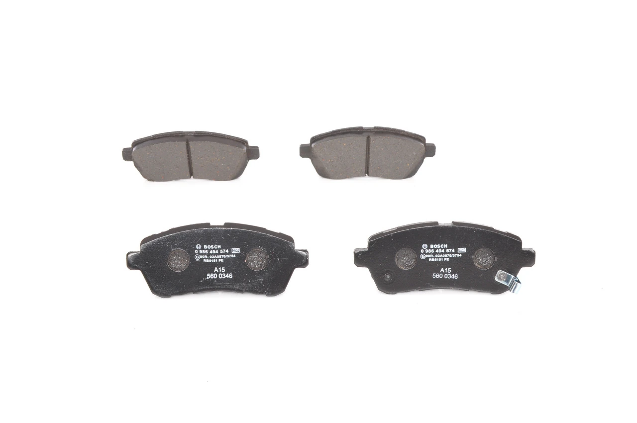 Тормозні колодки Bosch 0986494574