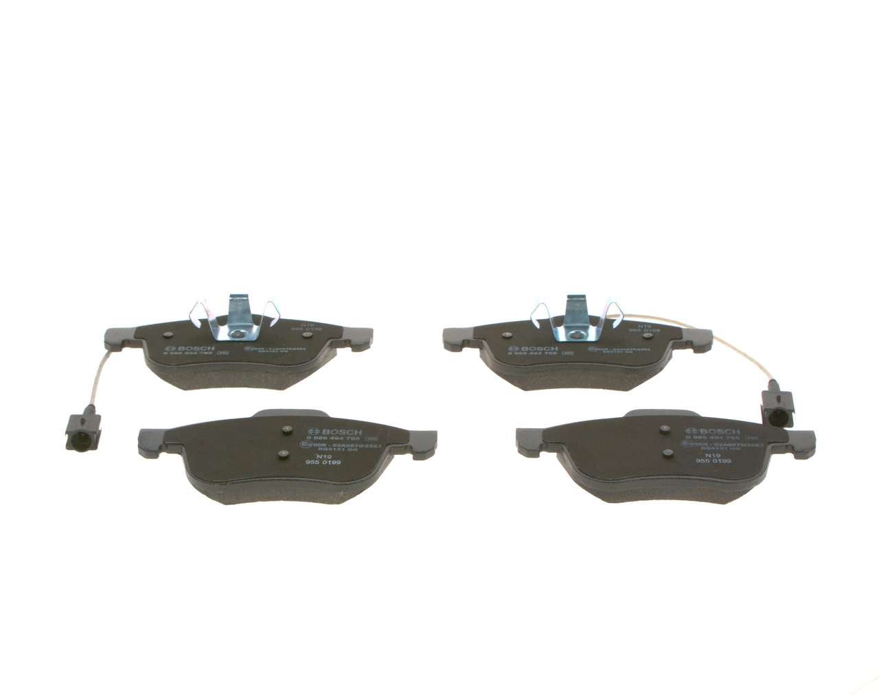 Гальмівні колодки Bosch 0986494795 ціна, від 36.18 USD