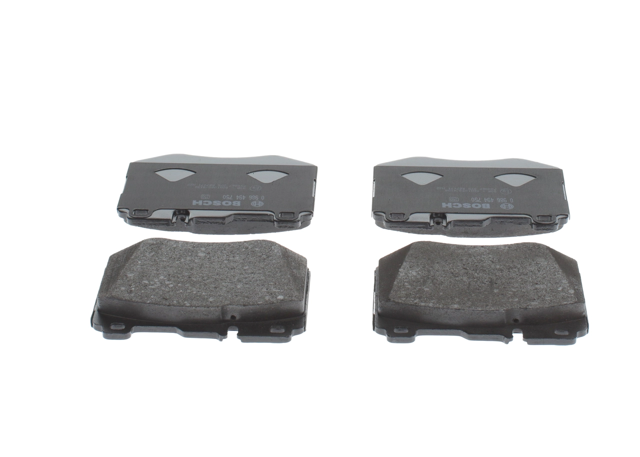 Купити 0986494750 Bosch Колодки гальмівні передні, дискові