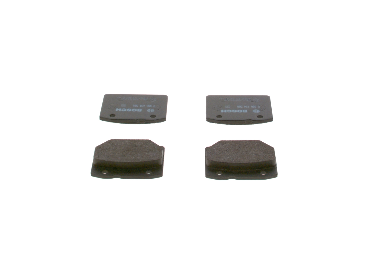 0986494568 Bosch Передні гальмівні колодки