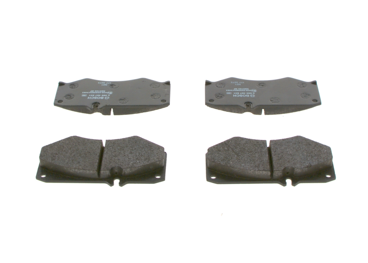0986467841 Bosch Передні гальмівні колодки