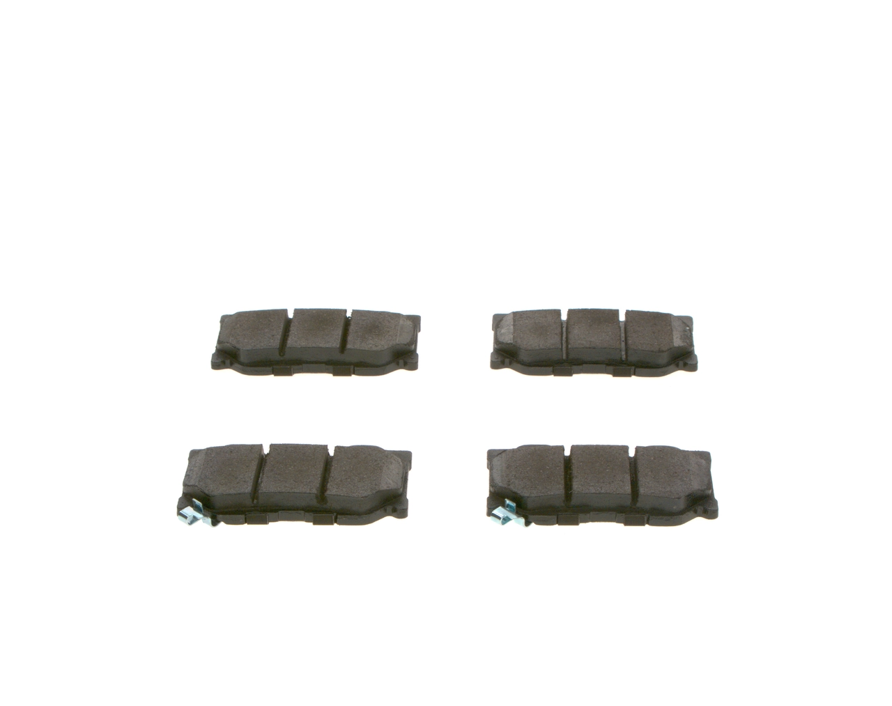 0986494863 Bosch Колодки гальмівні задні, дискові