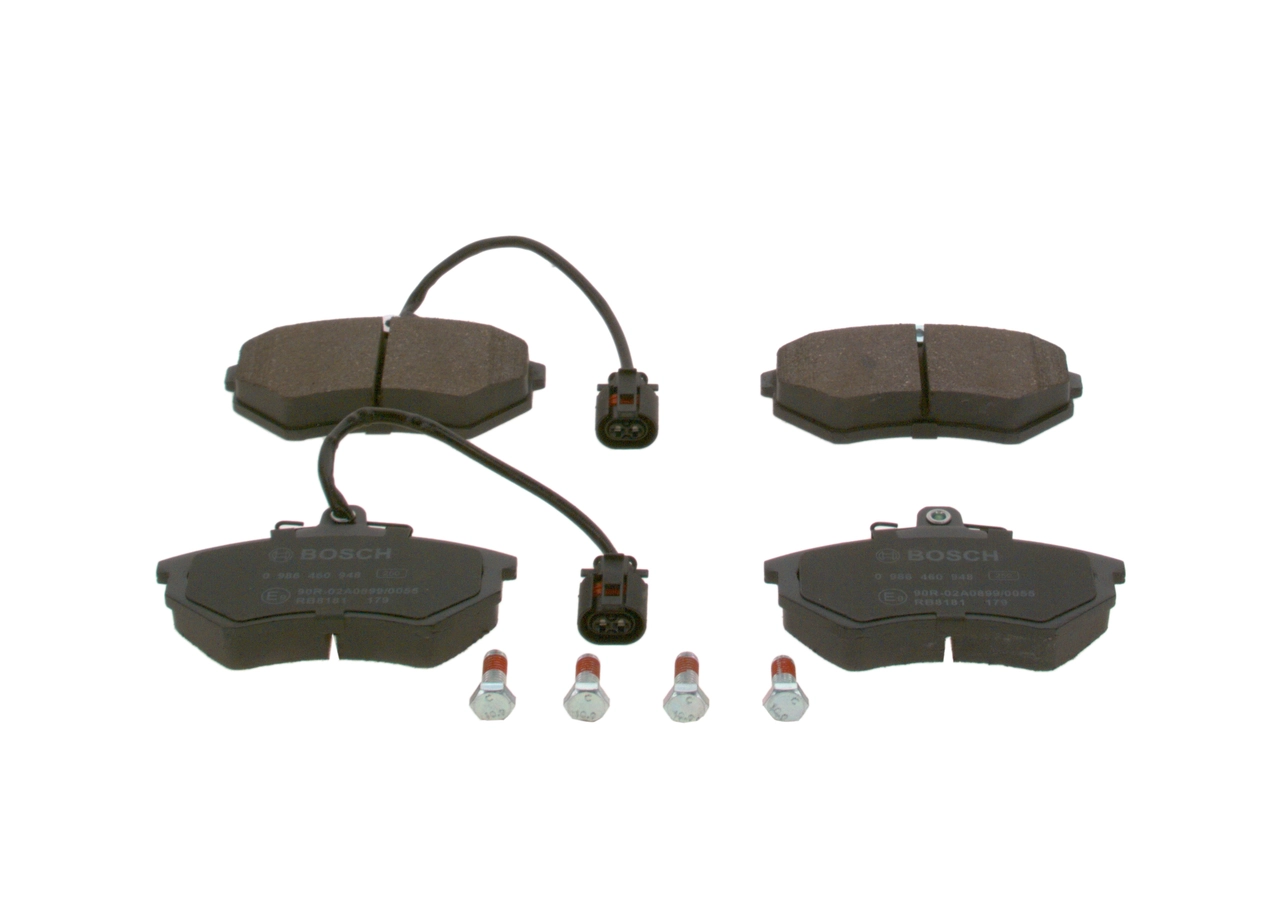 Купити 0986460948 Bosch Колодки гальмівні передні, дискові