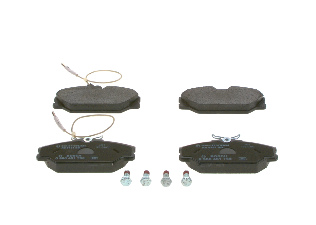 Гальмівні колодки Bosch 0986461765 ціна, від 24.49 USD