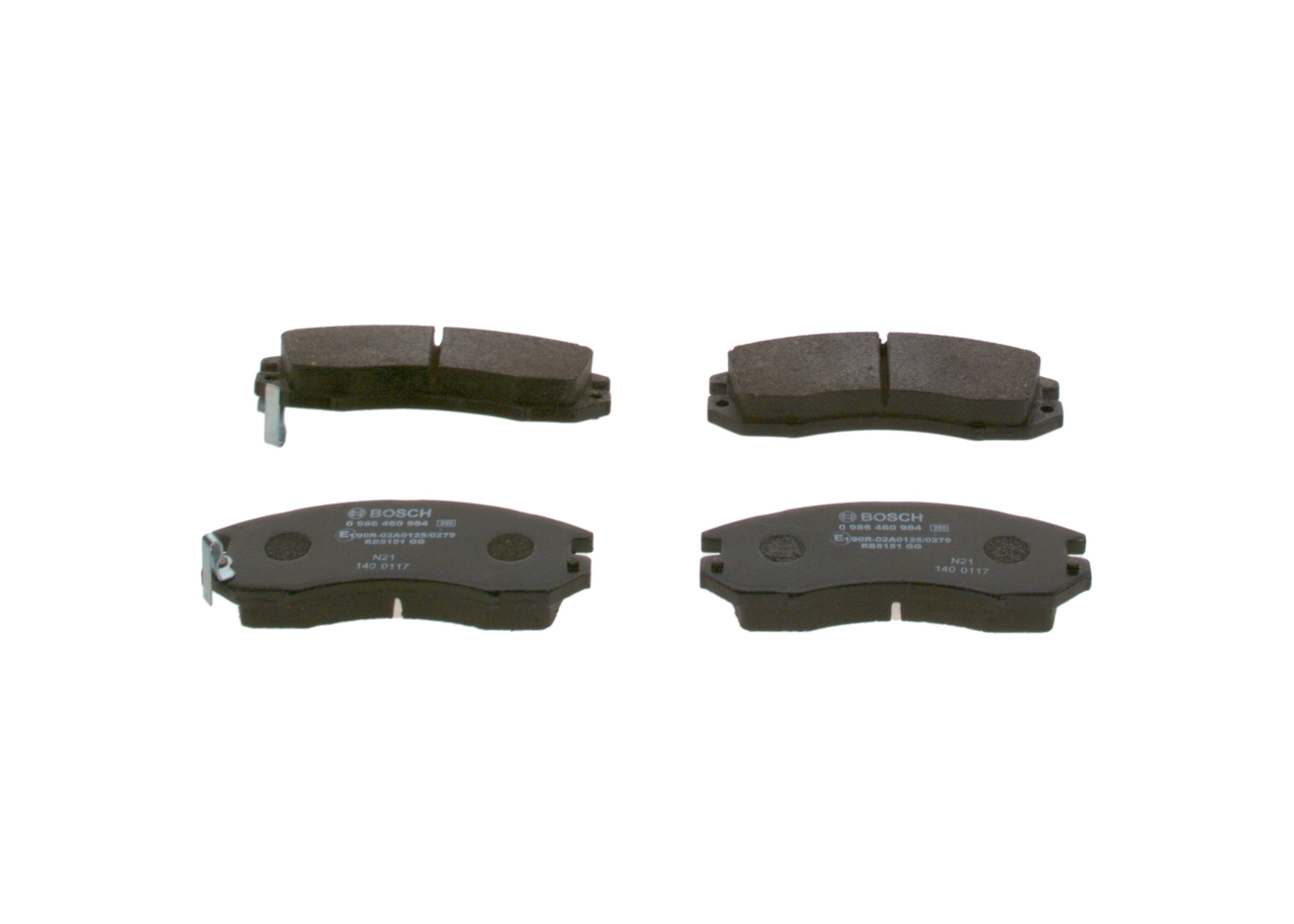 Купити 0986460984 Bosch Колодки гальмівні передні, дискові