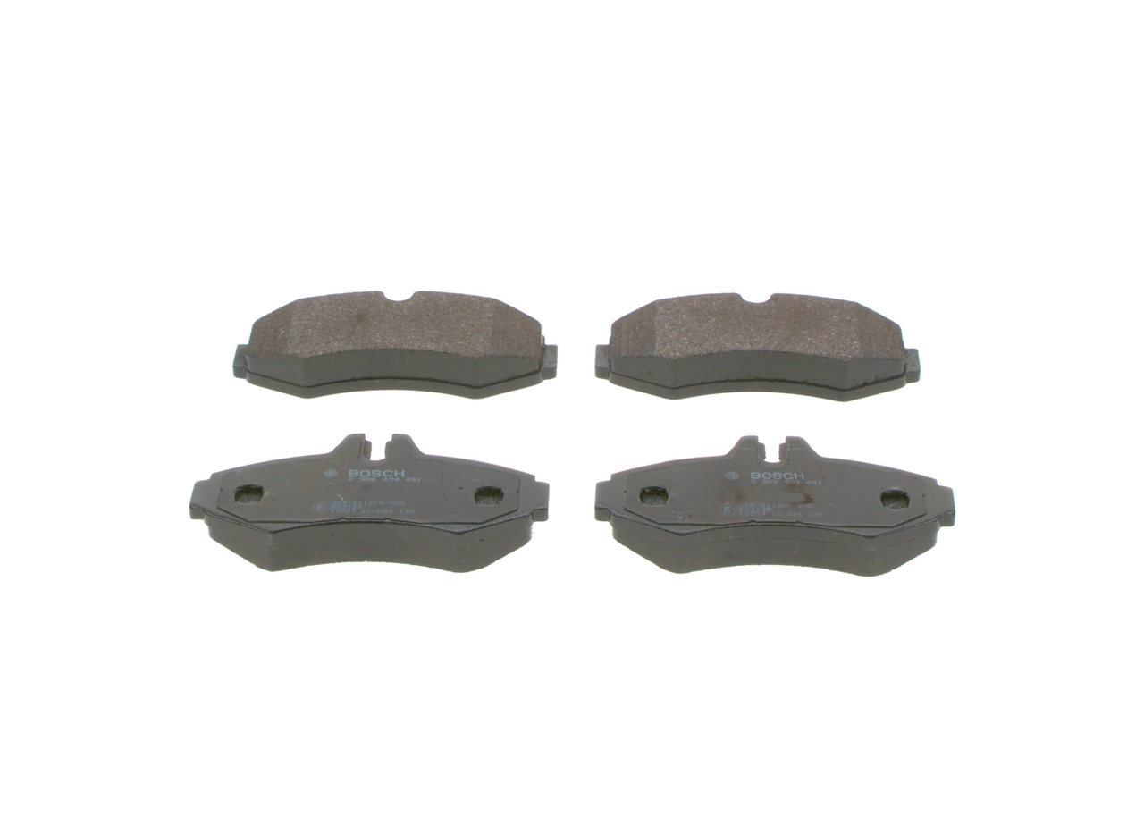 Купити 0986494451 Bosch Колодки гальмівні передні, дискові