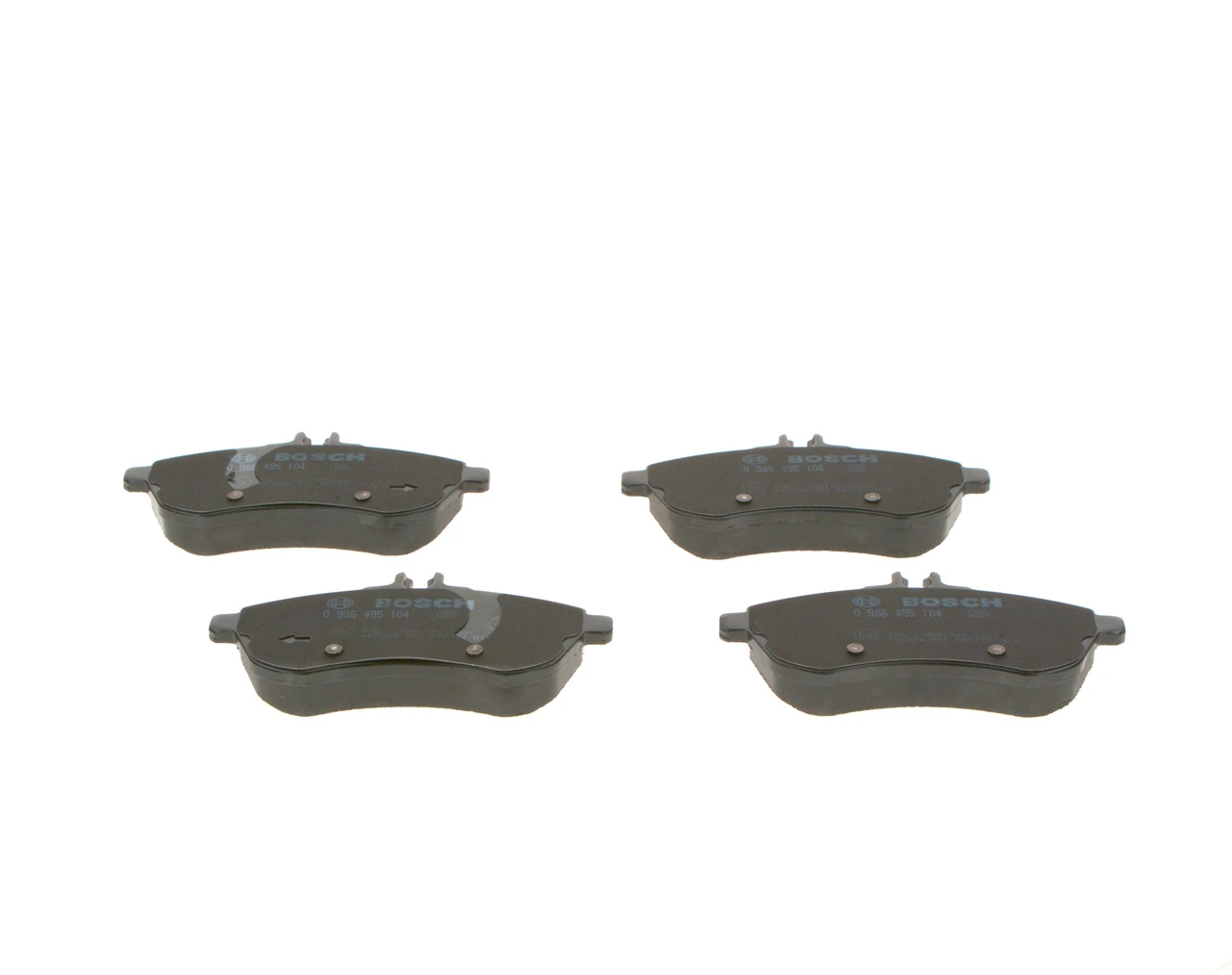 0986495104 Bosch Передні гальмівні колодки