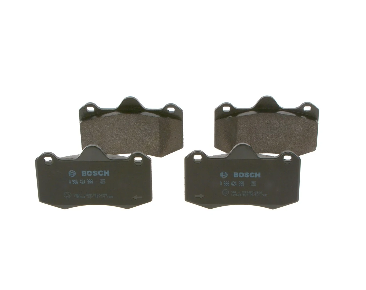 Купити 0986424399 Bosch Колодки гальмівні передні, дискові
