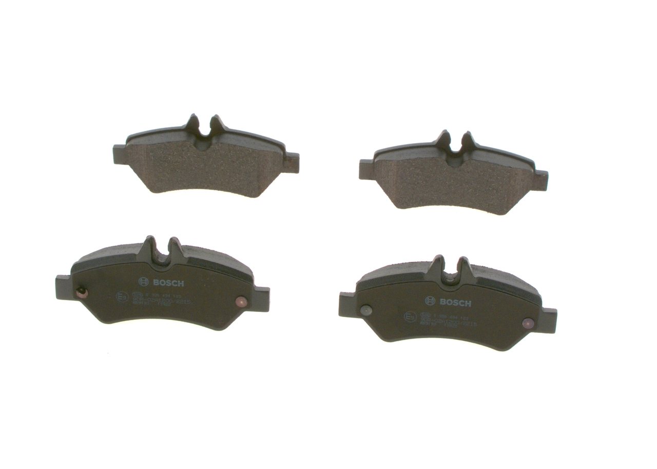 Купити 0986494123 Bosch Задні колодки