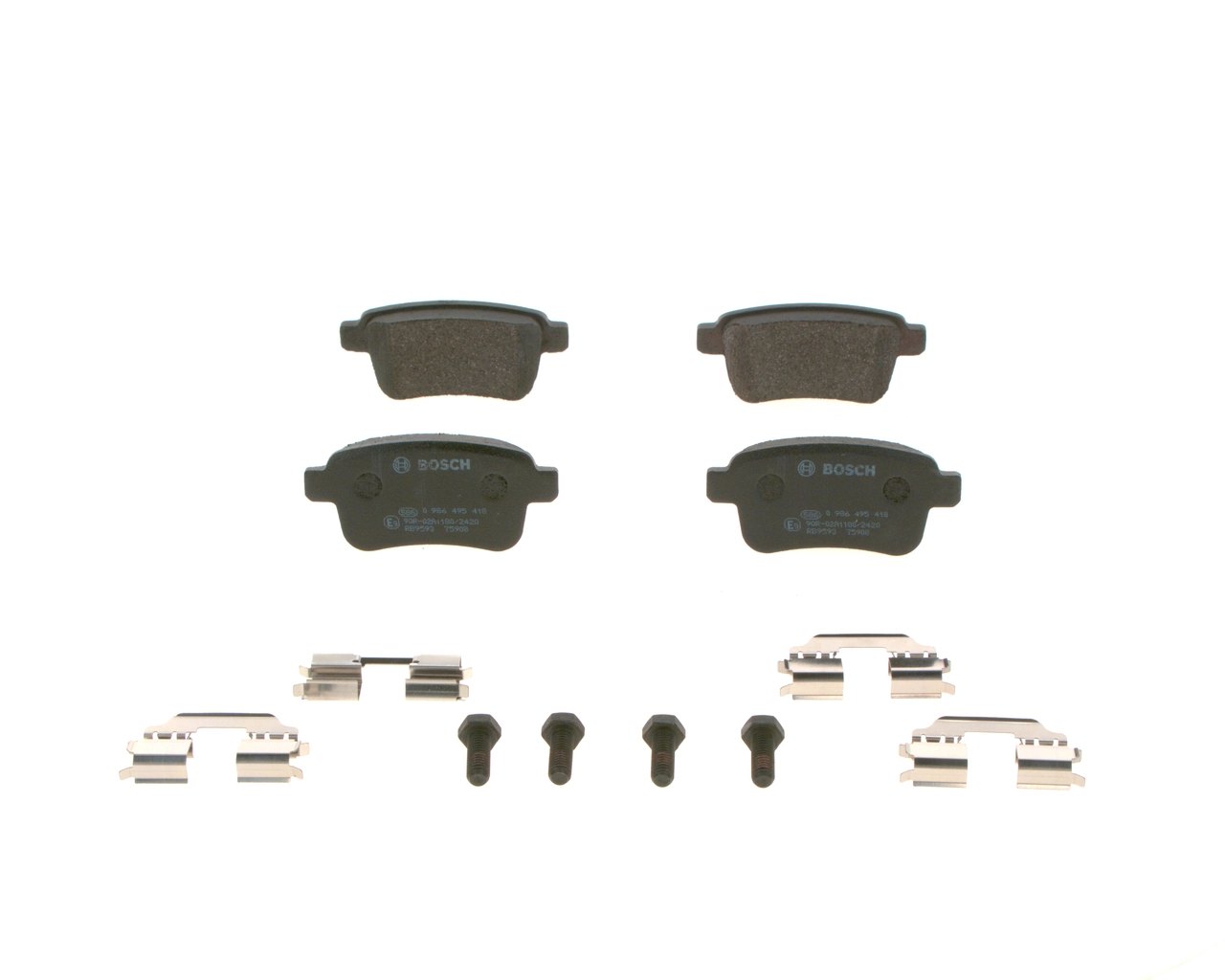 Купити 0986495418 Bosch Задні колодки