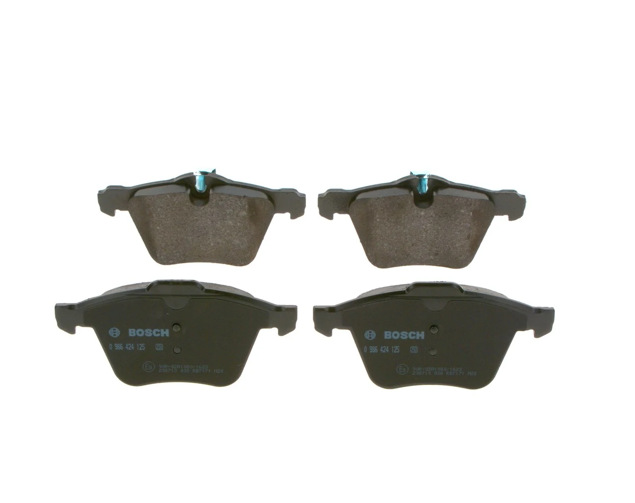 Гальмівні колодки Bosch 0986424125 ціна, від 61.09 USD