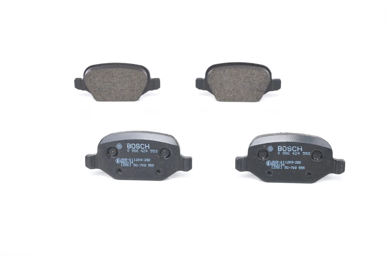 0986424553 Bosch Колодки гальмівні задні, дискові