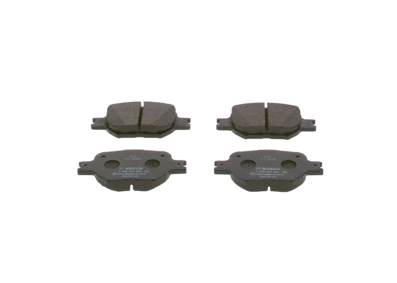 0986424808 Bosch Передні гальмівні колодки