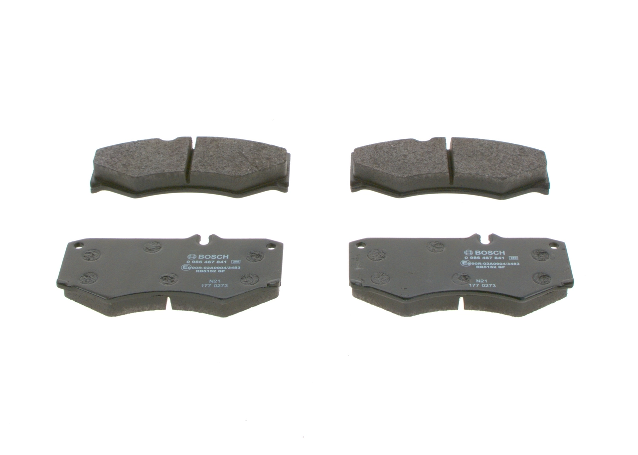 Гальмівні колодки Bosch 0986467841 ціна, від 21.79 USD