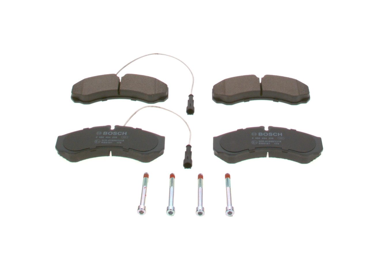 Купити 0986494239 Bosch Задні колодки