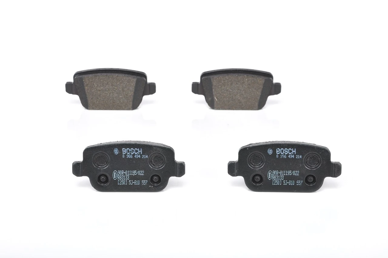 0986494214 Bosch Колодки гальмівні задні, дискові