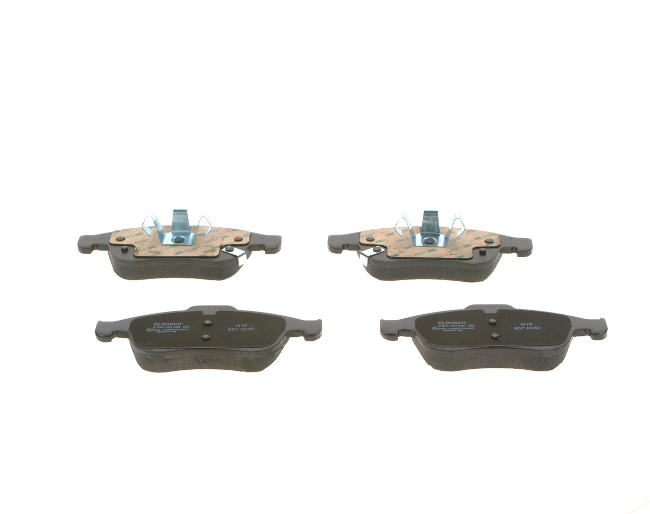 Передні тормозні колодки 0986494826 Bosch