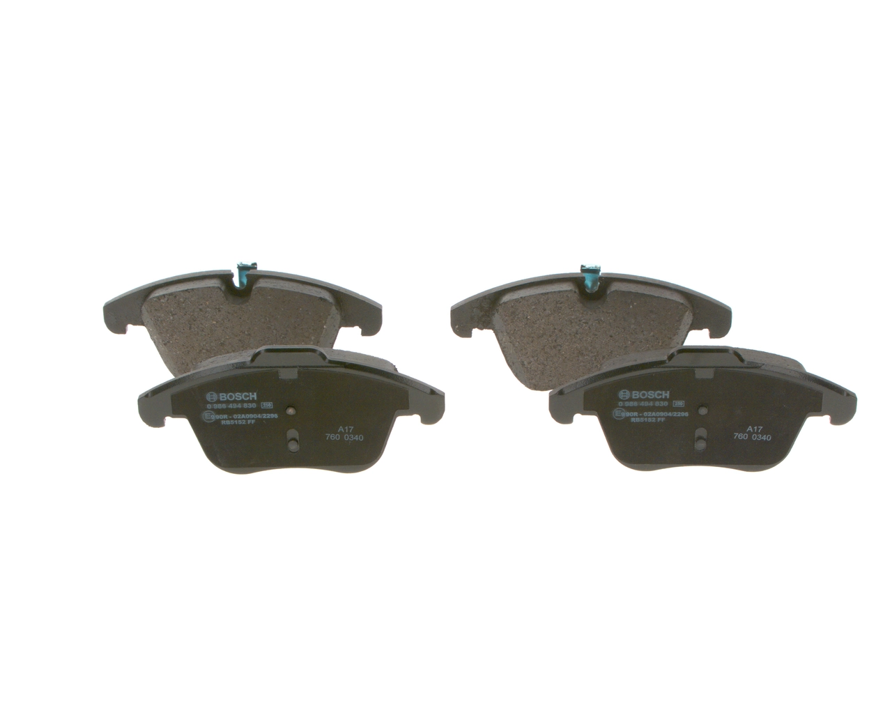 Тормозні колодки Bosch 0986494830