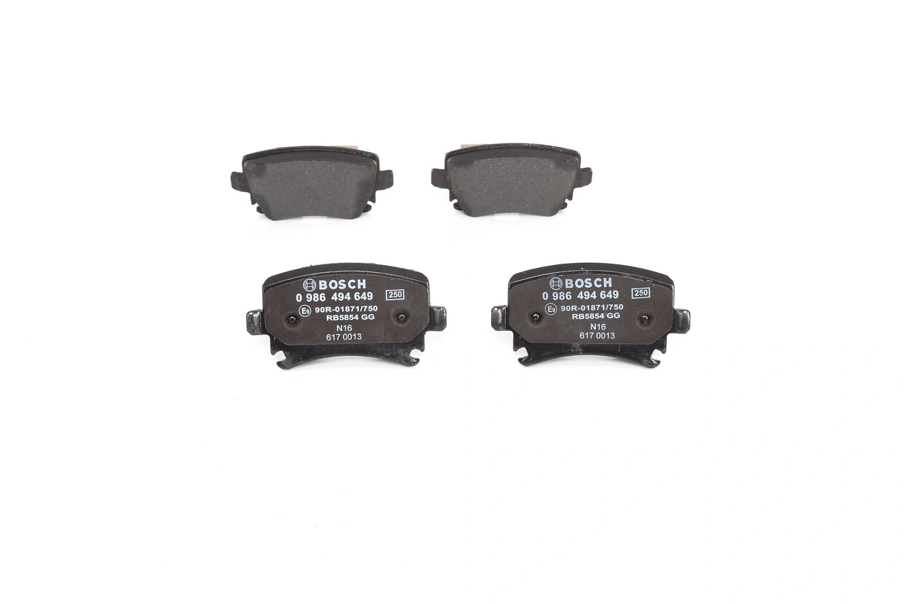 Задні дискові колодки Bosch 0986494649