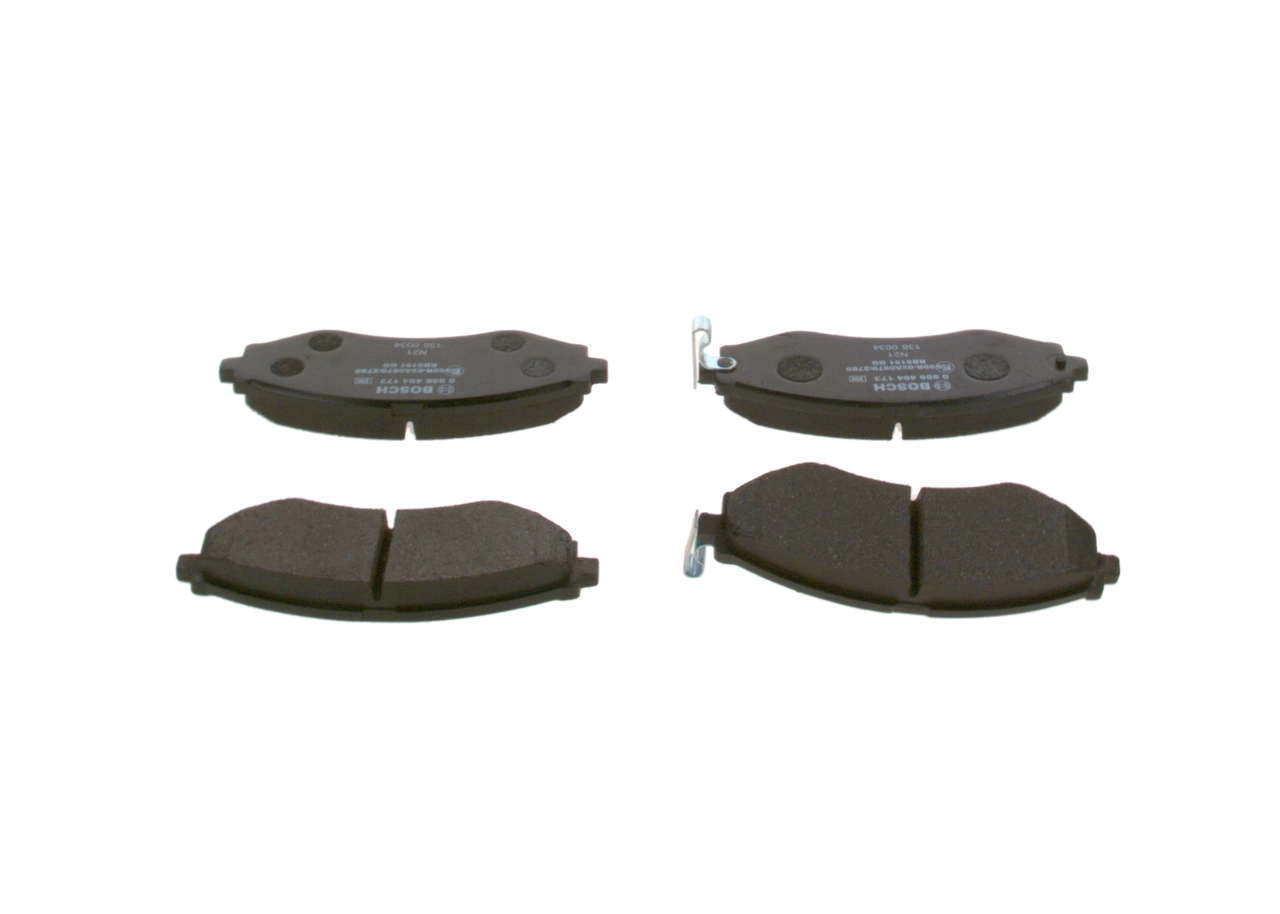0986494173 Bosch Передні гальмівні колодки