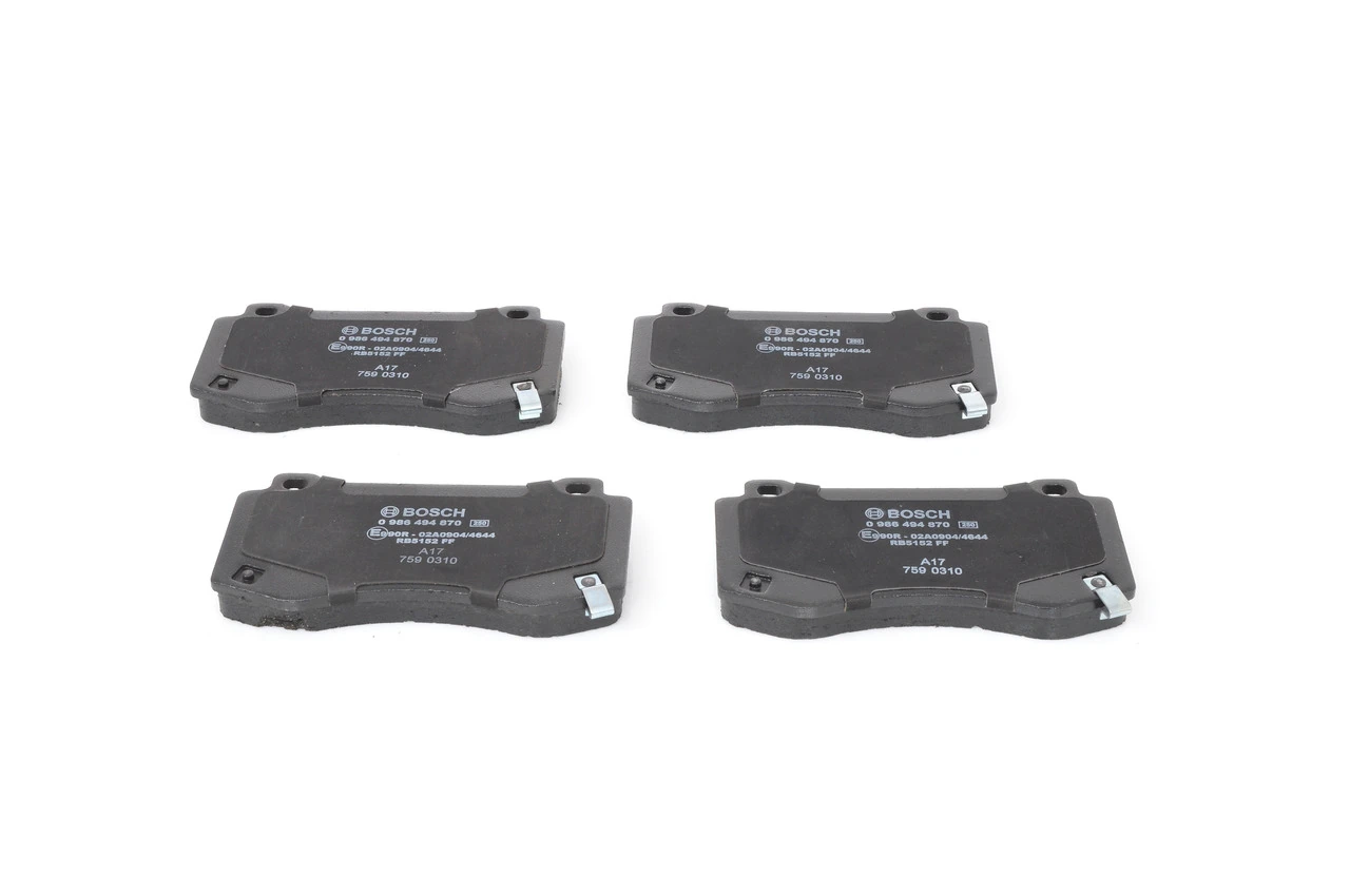 Гальмівні колодки Bosch 0986494870 ціна, від 46.66 USD