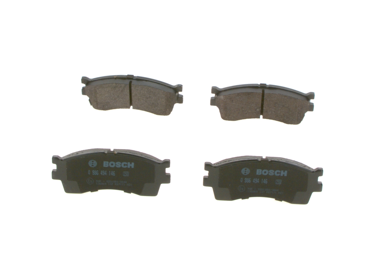 Купити 0986494146 Bosch Колодки гальмівні передні, дискові
