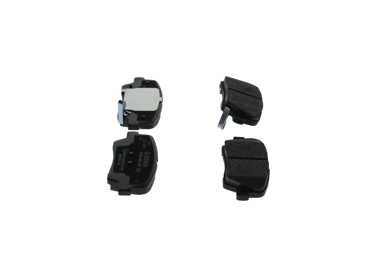0986495370 Bosch Колодки гальмівні задні, дискові