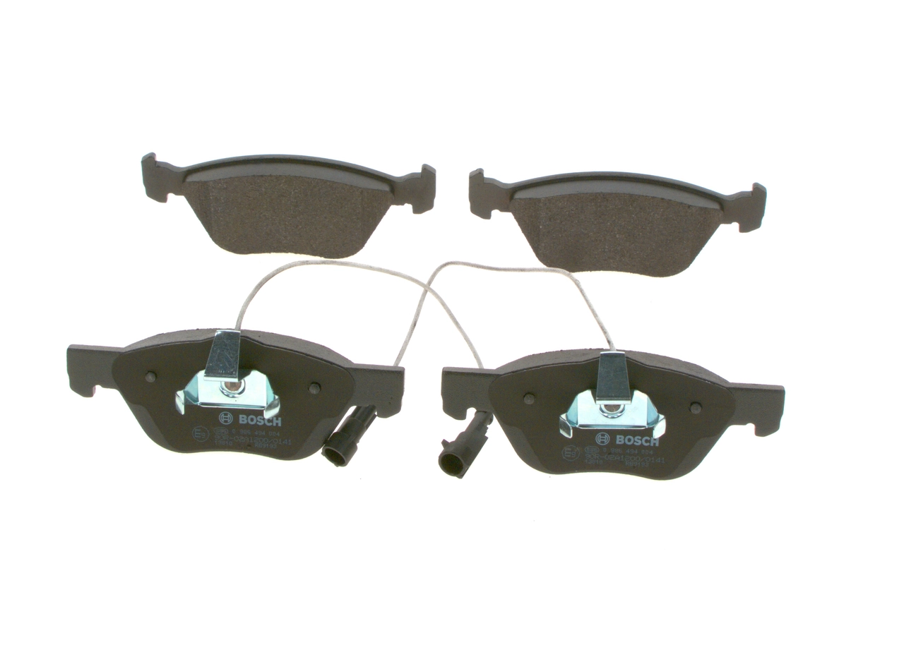 0986494004 Bosch Передні гальмівні колодки