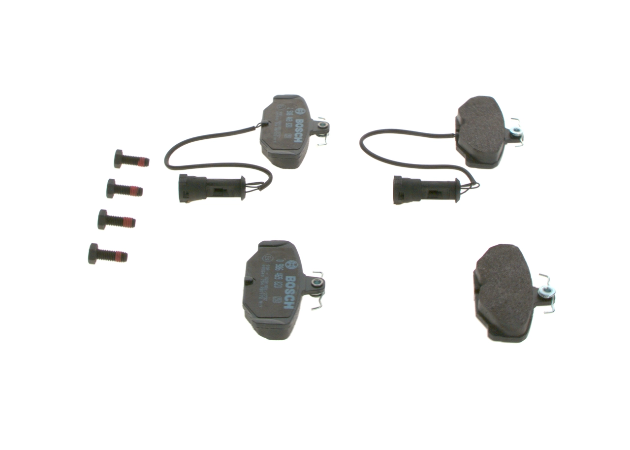 Задні гальмівні колодки Bosch 0986469820 ціна, від 14.80 USD