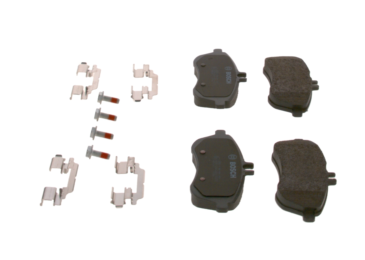 Купити 0986494593 Bosch Колодки гальмівні передні, дискові