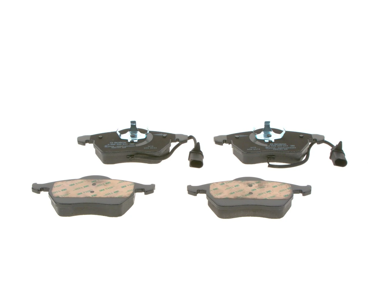Гальмівні колодки Bosch 0986495241 ціна, від 33.75 USD