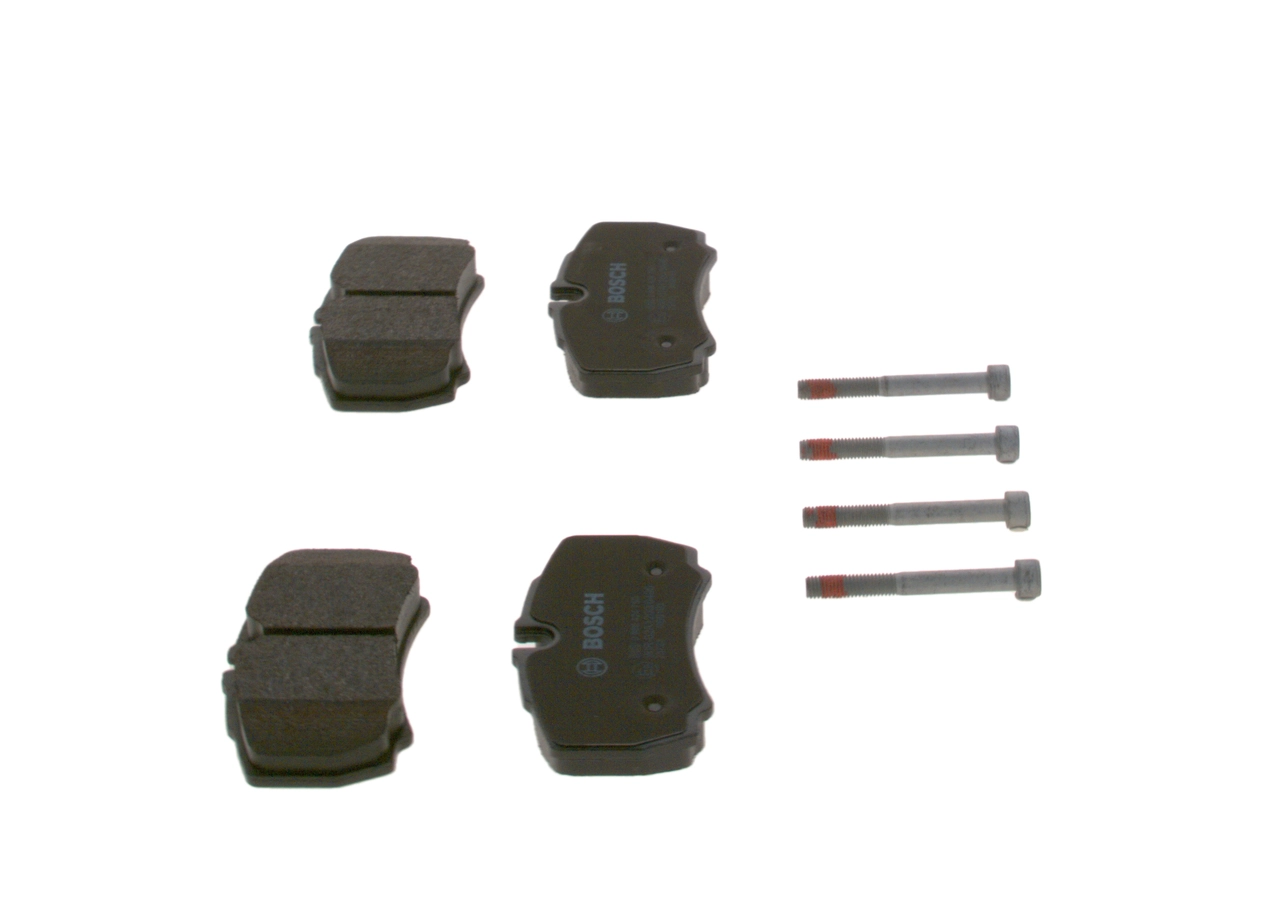 0986424750 Bosch Колодки гальмівні задні, дискові
