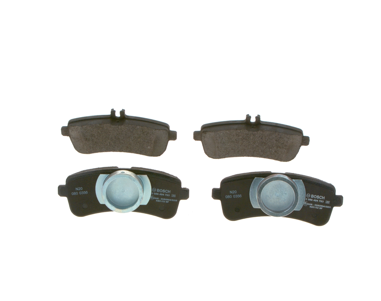 Купити 0986494763 Bosch Задні колодки